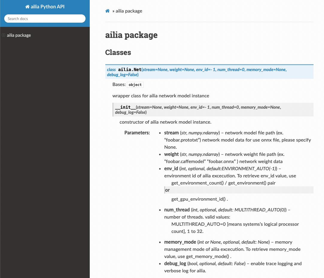Released ailia SDK 1.2.10